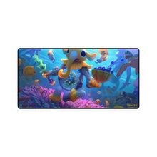 Load image into Gallery viewer, Flourescent Friend Ganesha Mouse Pad (Desk Mat)