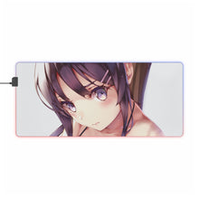 Load image into Gallery viewer, Rascal Does Not Dream Of Bunny Girl Senpai RGB LED Mouse Pad (Desk Mat)