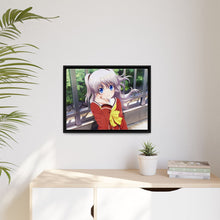 Load image into Gallery viewer, Nao Tomori smiling Canvas Framed Art Print