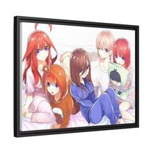 Load image into Gallery viewer, Anime The Quintessential Quintuplets Canvas Framed Art Print