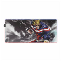 Load image into Gallery viewer, My Hero Academia All Might RGB LED Mouse Pad (Desk Mat)