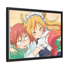 Load image into Gallery viewer, Tooru and Kobayashi Canvas Framed Art Print