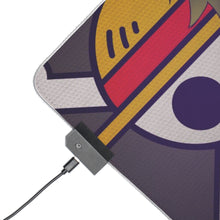 Load image into Gallery viewer, One Piece Monkey D. Luffy RGB LED Mouse Pad (Desk Mat)