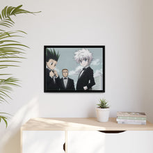 Load image into Gallery viewer, Hunter x Hunter Killua Zoldyck, Gon Freecss Canvas Framed Art Print