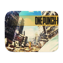 Load image into Gallery viewer, Saitama Sherpa Blanket