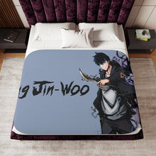 Load image into Gallery viewer, Anime Solo Leveling Sherpa Blanket