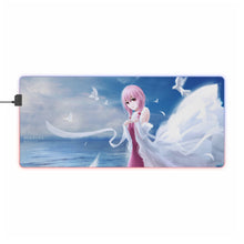 Load image into Gallery viewer, Guilty Crown Inori Yuzuriha RGB LED Mouse Pad (Desk Mat)