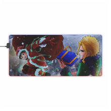 Load image into Gallery viewer, My Hero Academia Izuku Midoriya, All Might RGB LED Mouse Pad (Desk Mat)