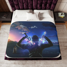 Load image into Gallery viewer, Kirito Vs Heathcliff (Kayaba Akihiko) Sherpa Blanket