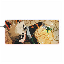 Load image into Gallery viewer, My Hero Academia Katsuki Bakugou RGB LED Mouse Pad (Desk Mat)