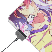 Load image into Gallery viewer, Sora and Shiro RGB LED Mouse Pad (Desk Mat)