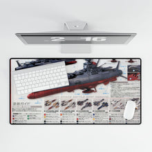 Load image into Gallery viewer, Space Battleship Yamato Mouse Pad (Desk Mat)