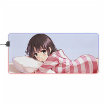 Load image into Gallery viewer, Saekano: How To Raise A Boring Girlfriend RGB LED Mouse Pad (Desk Mat)