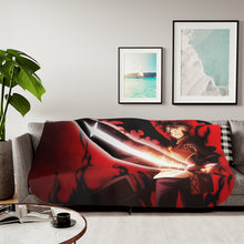 Load image into Gallery viewer, Anime Black Clover Sherpa Blanket