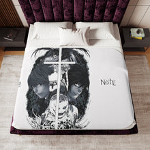 Load image into Gallery viewer, Anime Death Note Sherpa Blanket