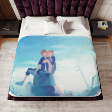 Load image into Gallery viewer, Haikyu!! Sherpa Blanket