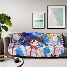 Load image into Gallery viewer, Love Live Group Sherpa Blanket