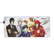 Load image into Gallery viewer, Black Butler RGB LED Mouse Pad (Desk Mat)