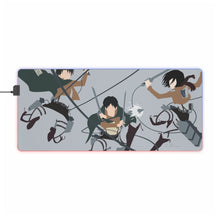 Load image into Gallery viewer, Anime Attack On Titan RGB LED Mouse Pad (Desk Mat)