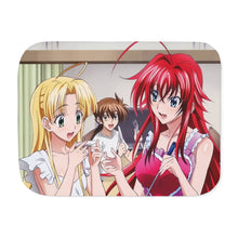 Load image into Gallery viewer, High School DxD Rias Gremory, Issei Hyoudou, Asia Argento Sherpa Blanket