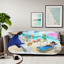 Load image into Gallery viewer, Anime Bungou Stray Dogs Sherpa Blanket