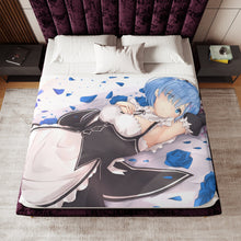 Load image into Gallery viewer, Anime Re:ZERO -Starting Life in Another World- Sherpa Blanket