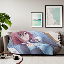 Load image into Gallery viewer, The Quintessential Quintuplets Miku Nakano Sherpa Blanket