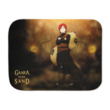 Load image into Gallery viewer, Gaara: Sand Spirit Sherpa Blanket