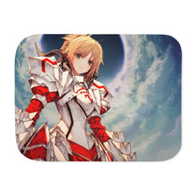 Load image into Gallery viewer, Fate/Apocrypha Saber Of Red Sherpa Blanket
