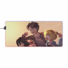 Load image into Gallery viewer, Anime Attack On Titan RGB LED Mouse Pad (Desk Mat)