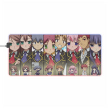 Load image into Gallery viewer, Baka And Test RGB LED Mouse Pad (Desk Mat)