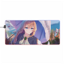Load image into Gallery viewer, Violet Evergarden RGB LED Mouse Pad (Desk Mat)