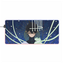 Load image into Gallery viewer, Black Clover Yuno RGB LED Mouse Pad (Desk Mat)