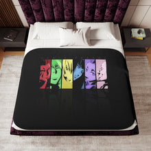 Load image into Gallery viewer, Anime Death Parade Sherpa Blanket