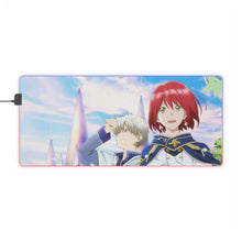 Load image into Gallery viewer, Snow White With The Red Hair RGB LED Mouse Pad (Desk Mat)