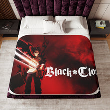 Load image into Gallery viewer, Anime Black Clover Sherpa Blanket