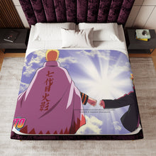 Load image into Gallery viewer, Boruto Sherpa Blanket