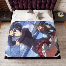 Load image into Gallery viewer, Love, Chunibyo & Other Delusions Rikka Takanashi, Shinka Nibutani, Kumin Tsuyuri Sherpa Blanket