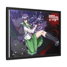 Load image into Gallery viewer, Saeko Busujima Canvas Framed Art Print