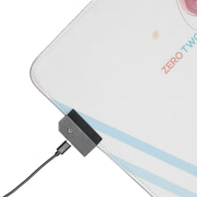 Load image into Gallery viewer, Zero Two RGB LED Mouse Pad (Desk Mat)