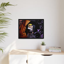 Load image into Gallery viewer, Naruto and Hinita Kissing Canvas Framed Art Print