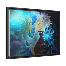 Load image into Gallery viewer, Ban and his precious Elaine Canvas Framed Art Print