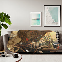 Load image into Gallery viewer, Bungou Stray Dogs Osamu Dazai Sherpa Blanket