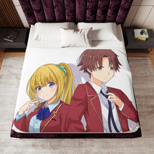 Load image into Gallery viewer, Anime Classroom of the Elite Sherpa Blanket