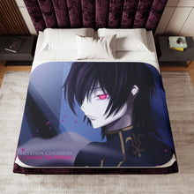 Load image into Gallery viewer, Anime Code Geassr Sherpa Blanket
