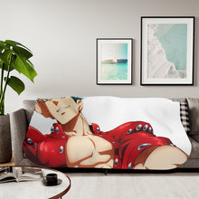 Load image into Gallery viewer, Anime The Seven Deadly Sins Sherpa Blanket