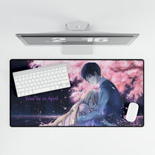 Load image into Gallery viewer, Anime Your Lie in Aprilr Mouse Pad (Desk Mat)