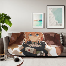 Load image into Gallery viewer, Violet Evergarden Sherpa Blanket