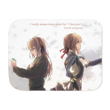 Load image into Gallery viewer, Anime Violet Evergarden Sherpa Blanket