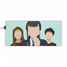 Load image into Gallery viewer, Fire Force Shinra Kusakabe, Arthur Boyle, Maki Oze RGB LED Mouse Pad (Desk Mat)